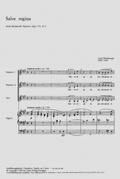 Salve Regina 2 (Joseph Gabriel Rheinberger) 