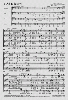 Ad te levavi; Universi (Joseph Gabriel Rheinberger) 
