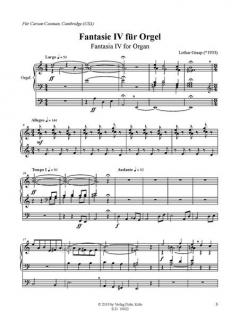 Fantasie IV von Lothar Graap 