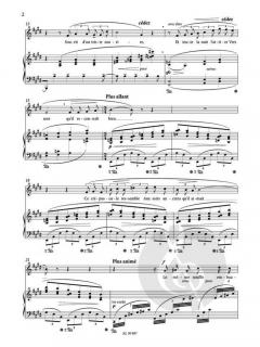 2 Melodies von Louis Beydts 