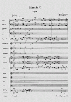 Musik der Mannheimer Hofkapelle Band 1 von Ignaz Holzbauer 