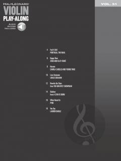 Violin Play-Along Vol. 51: Chart Hits for Beginners im Alle Noten Shop kaufen