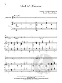 The Sound of Music for Classical Players - Clarinet and Piano von Richard Rodgers 