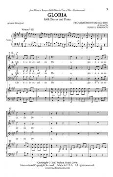 Gloria von Joseph Haydn 