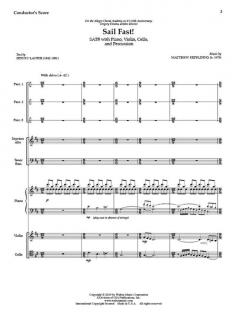 Sail Fast! von Sidney Lanier 