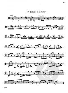 12 Fantasies von Georg Philipp Telemann 