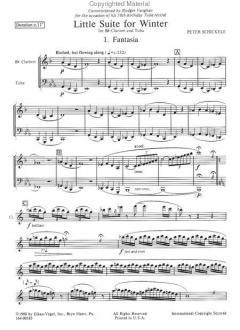 Little Suite for Winter von Peter Schickele 