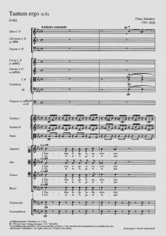 Tantum ergo in Es-Dur D 962 (Franz Schubert) 
