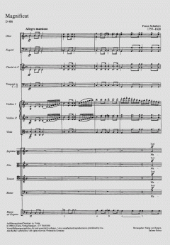 Magnificat in C-Dur D 486 von Franz Schubert 