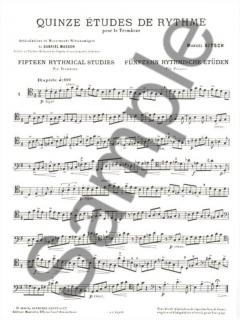 15 Etudes de Rythme von Marcel Bitsch 