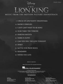 The Lion King von Elton John 