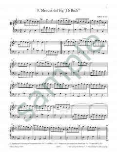 Die Clavier-Büchlein für Anna Magdalena Bach 1722 & 1725 von Johann Sebastian Bach im Alle Noten Shop kaufen (Partitur)