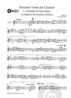 Klezmer Tunes for Clarinet von Rudolf Mauz 
