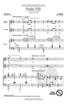 Psalm 8 von Ken Berg (Download) 