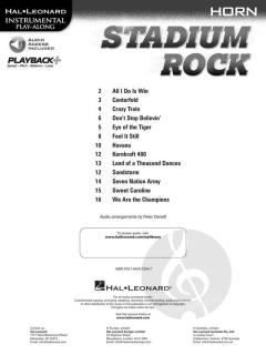 Stadium Rock for Horn 