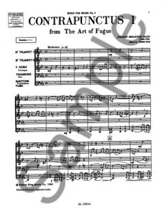 Contrapunctus 1 (Johann Sebastian Bach) 