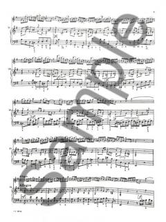 Sonate No. 5 (Mi Mineur) von Johann Sebastian Bach 