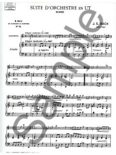 Suite D Orchestre en Ut: Bourree 