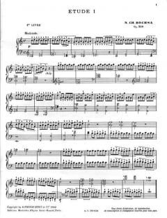 40 Etudes Faciles Op. 318 Vol.1 Harpe von Robert Nicolas-Charles Bochsa 