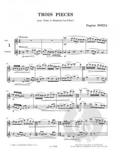 3 Pieces von Eugène Bozza 