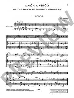 Kleine Tänze und Lieder von Jan Jirasek (Download) 