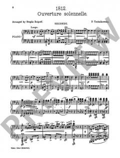 1812 - Ouverture Solennelle op. 49 von Peter Iljitsch Tschaikowsky 