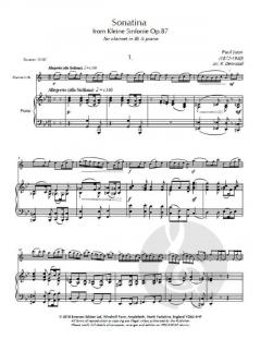 Sonatina von Paul Juon 