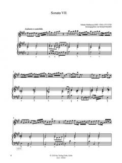Der brauchbare Virtuoso 3 für Traversflöte und Basso continuo von Johann Mattheson im Alle Noten Shop kaufen