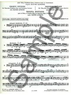 30 Etudes d'après M.Alphonse von Burton Cummings 