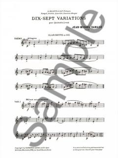 17 Variations (Jean-Michel Damase) 