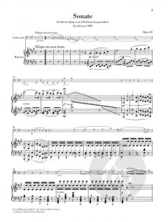 Sonate A-dur op. 69 von Ludwig van Beethoven 
