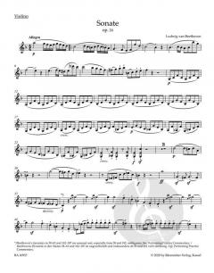 Sonate in F op. 24 von Ludwig van Beethoven 