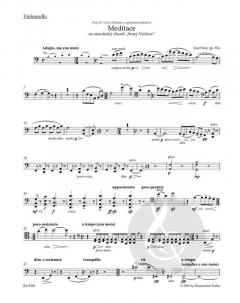 Meditation über den altböhmischen Choral 'St. Wenzeslaus' für Streichquartett op. 35a von Josef Suk im Alle Noten Shop kaufen (Stimmensatz)