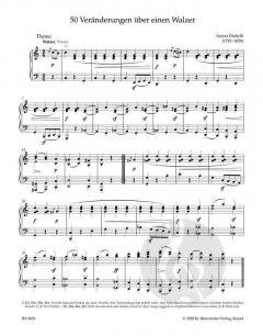 33 Veränderungen über einen Walzer op. 120 und 50 Veränderungen über einen Walzer von Ludwig van Beethoven (Download) 