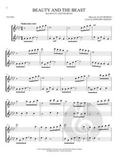 Disney Songs for 2 Flutes 