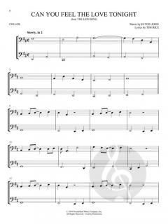 Disney Songs for 2 Cellos im Alle Noten Shop kaufen