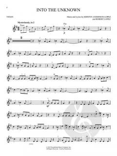 Frozen 2 - Instrumental Play-Along Violin von Robert Lopez im Alle Noten Shop kaufen