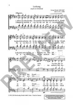 Fünf romantische Chorsätze von Fanny Hensel (Download) 
