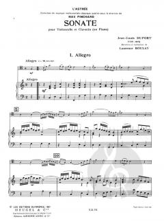 Sonate von Jean-Louis Duport 
