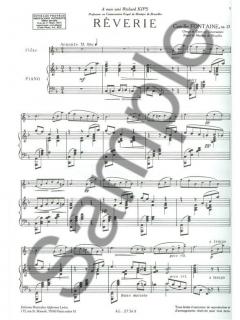 6 Morceaux No. 1 'Reverie' von Camille Fontaine 