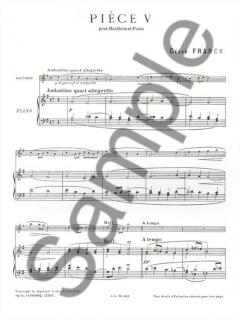 Piece V von Cesar Franck für Oboe und Klavier im Alle Noten Shop kaufen