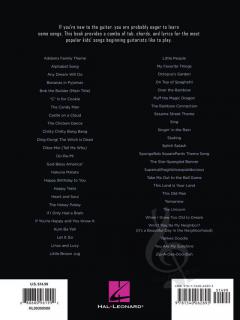 First 50 Kids' Songs You Should Play on Guitar 
