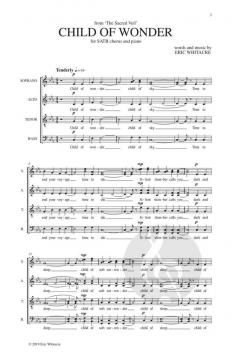 Child of Wonder von Eric Whitacre 