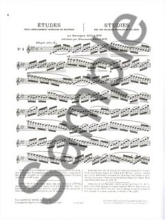 Etudes pour l'enseignement superieur du Hautbois von Georges Gillet 