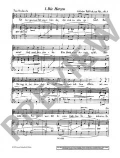 Zwei Balladen op. 38 C für tiefe Stimme und Klavier von Wilhelm Rettich (Download) 