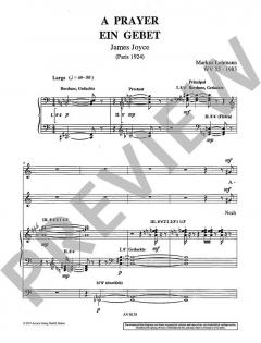 A Prayer - Ein Gebet WV 55 von Lehmann,Markus (Download) 