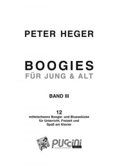 Boogies für jung und alt 3 von Peter Heger 