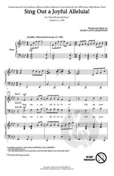 Sing Out a Joyful Alleluia! von Mary Lynn Lightfoot (Download) 