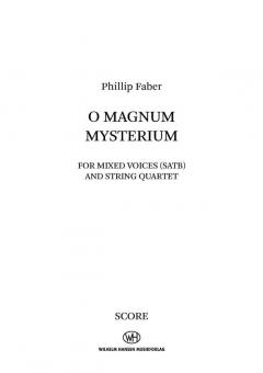 O Magnum Mysterium von Phillip Faber 