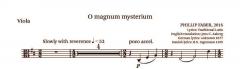 O Magnum Mysterium von Phillip Faber 